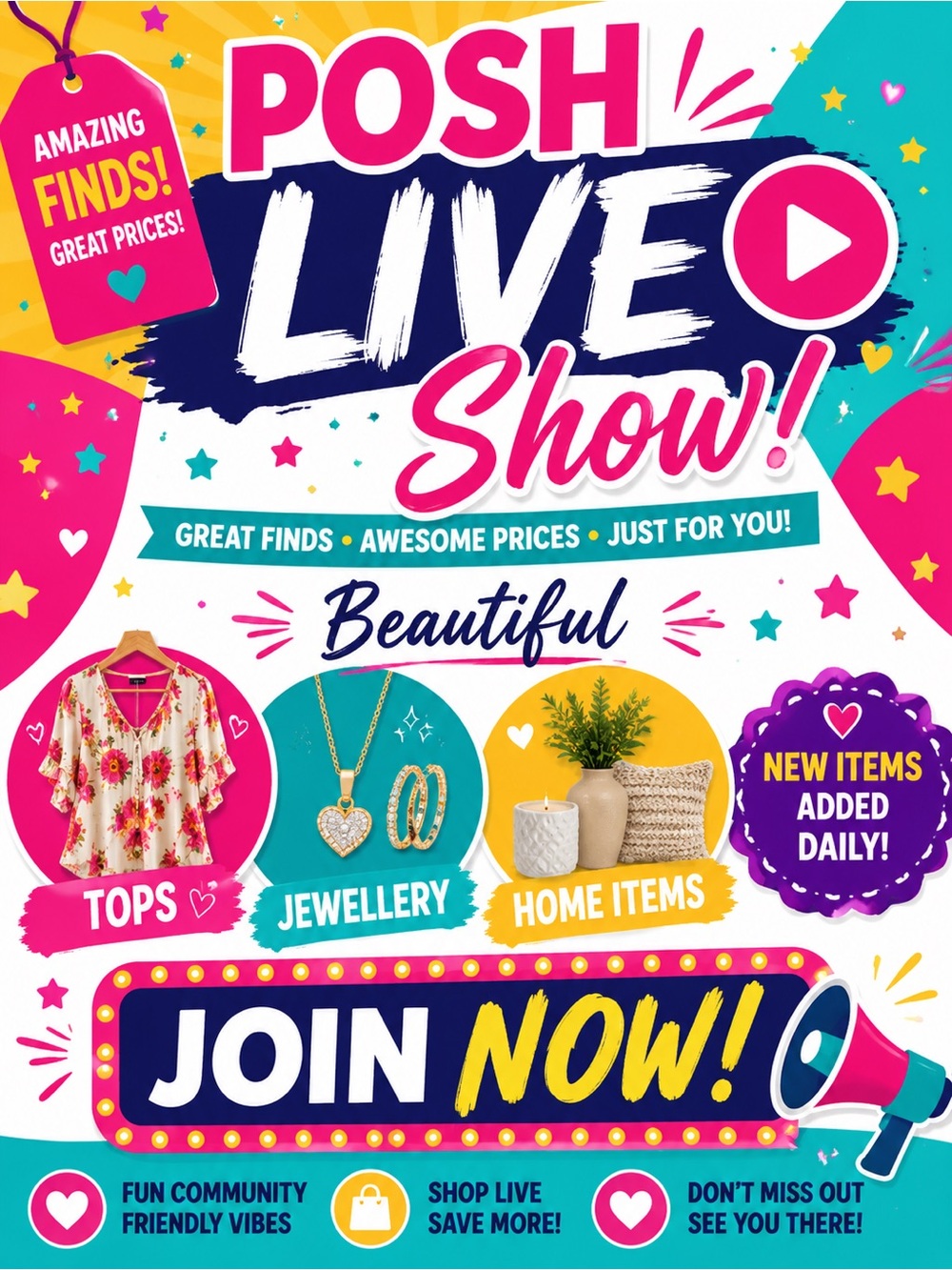 Posh Silent Live Show .